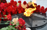 В Андреаполе горит Вечный огонь