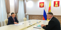 Глава округа встретился с Губернатором области - Андреапольский район